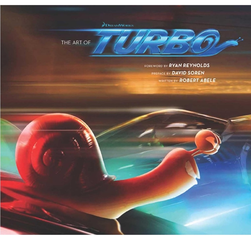 The Art of DreamWorks Turbo coffee table book